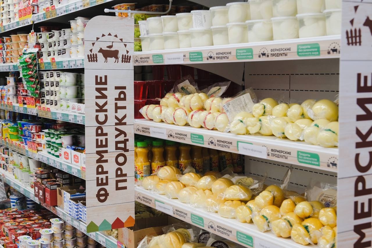 Karjalaiset tuottajat pyrkivät myymään tuotteitaan eri puolilla Venäjää. Kuva: Karjalan tasavallan päämiehen Vkontakte-tili