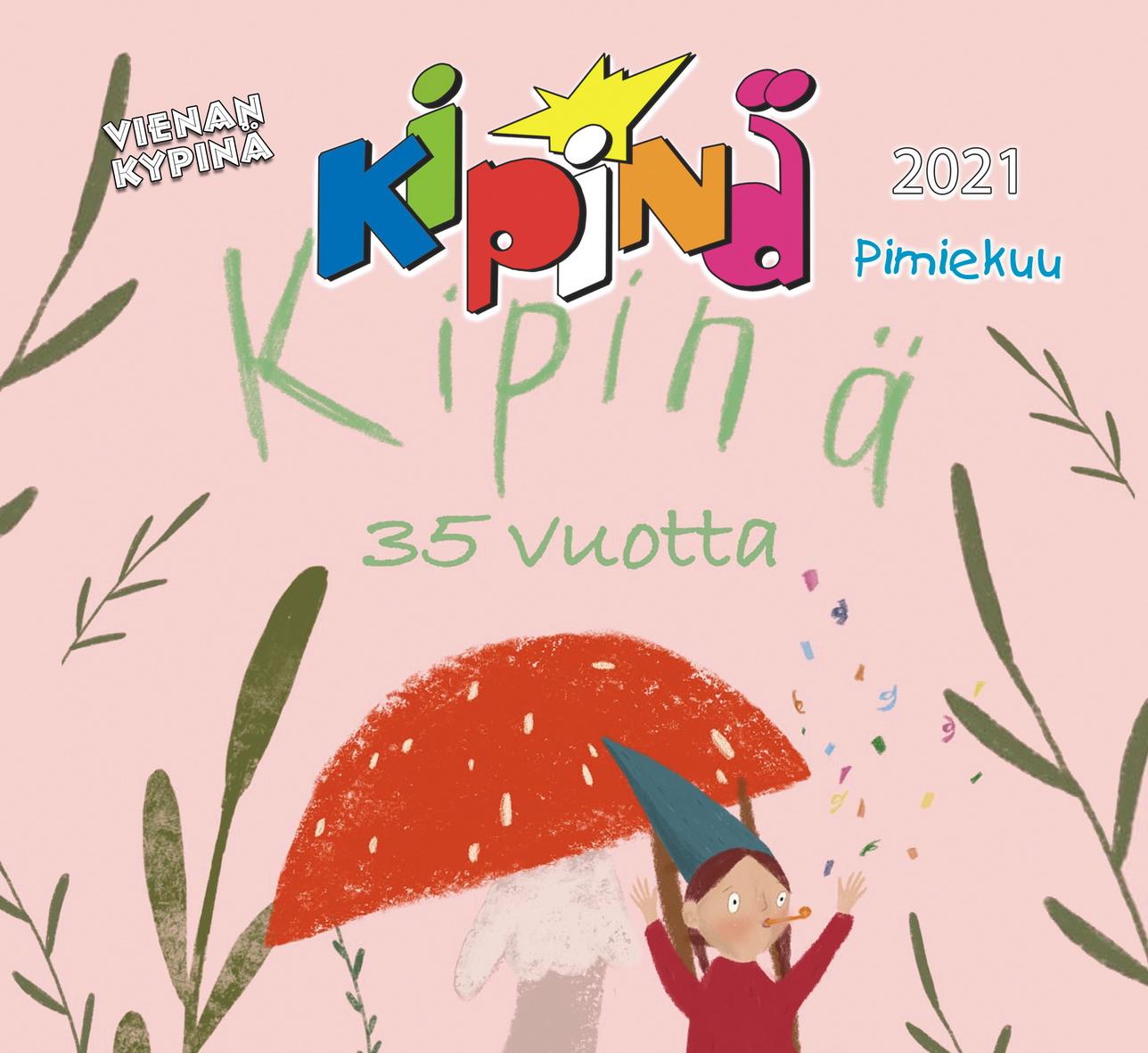 Lehen kanšikuvana on “Kipinän” 35-vuotispäivällä omissetun Hyvittelykortti-kilpailun voittajan Anna Filippovan piiruššuš. 6+