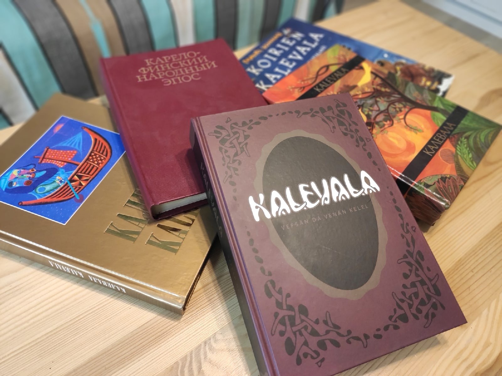 ”Калевала” переведена более чем на 60 языков. В 2022 году поэма вышла на вепсском языке. 16+ Фото: Екатерина Поспелова